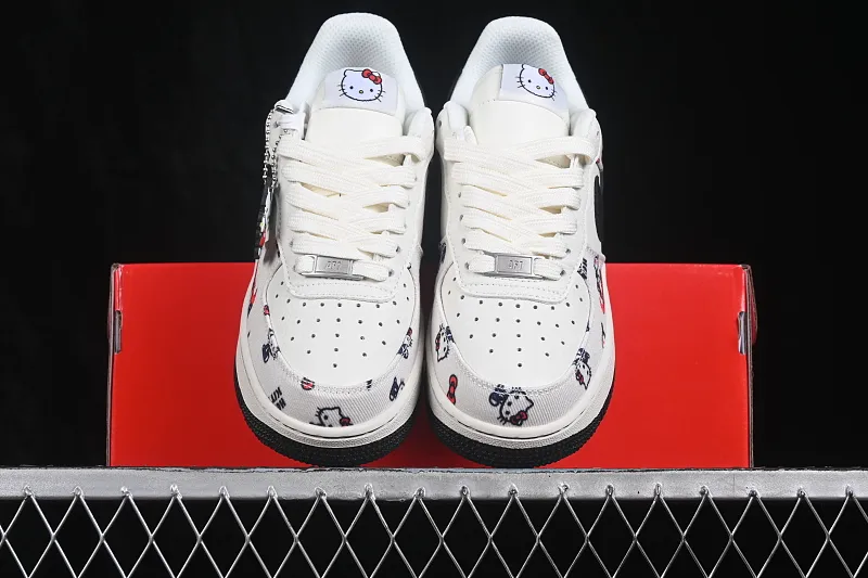 All categories Nk Air Force 1 Air Force series Nk Air Force 1 Low Hello Kitty x Nike Air Force 1'07 Low Air Force 1 low-top casual sneakers NH0601-607